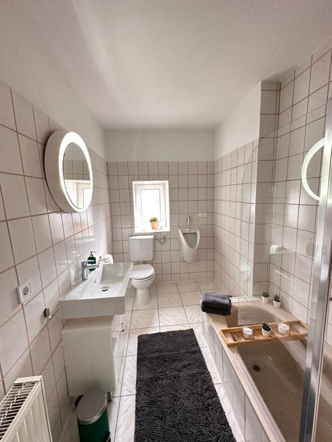 Appartement Auhagen - Kueche, Badewanne, Regendusche, Netflix Kültér fotó