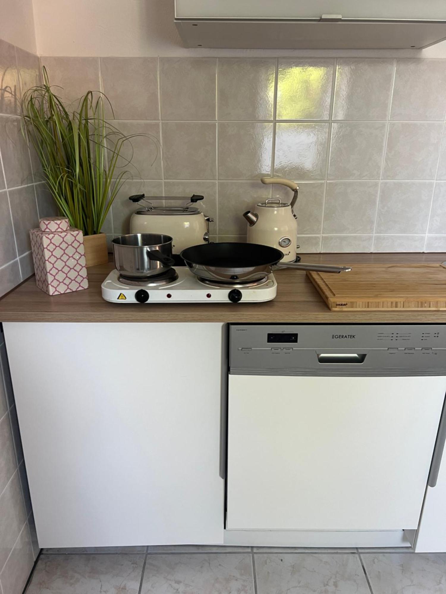 Appartement Auhagen - Kueche, Badewanne, Regendusche, Netflix Kültér fotó